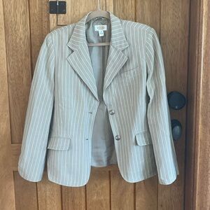 Vintage blazer with pinstripes